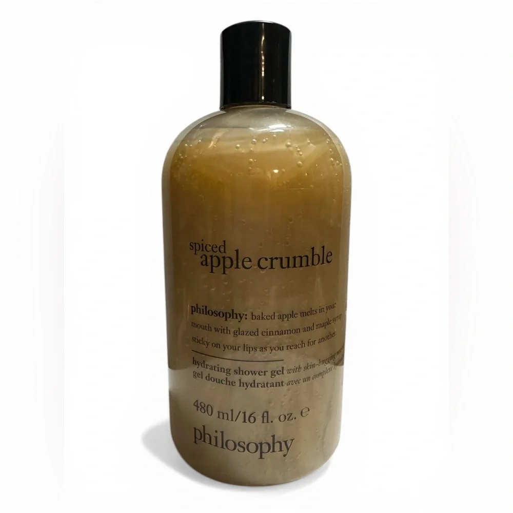 Philosophy Spiced Apple Crumble Hydrating Shower Gel 16oz New/Sealed
